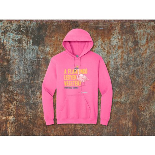 A flamingó legyen veletek bebújós pulóver-pink