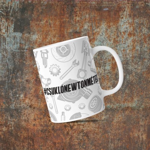 Csuklónewtonméter kerámia bögre