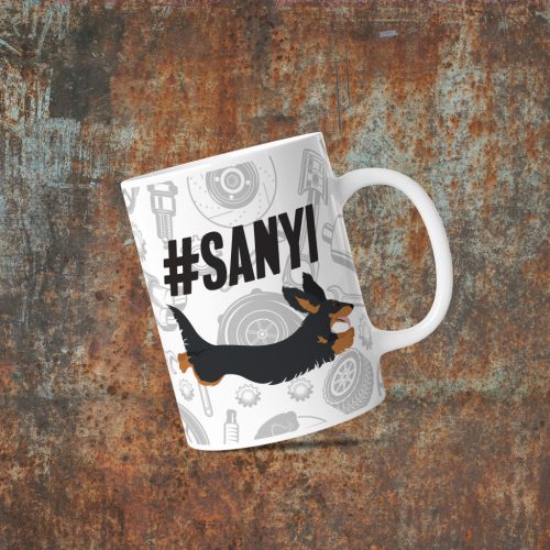 Sanyi kerámia bögre