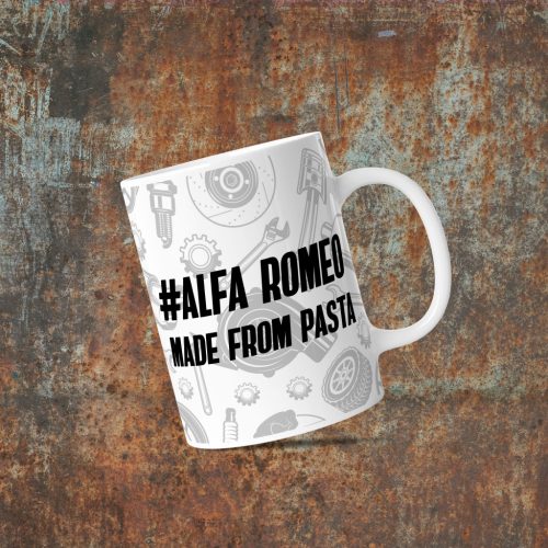 Alfa romeo kerámia bögre