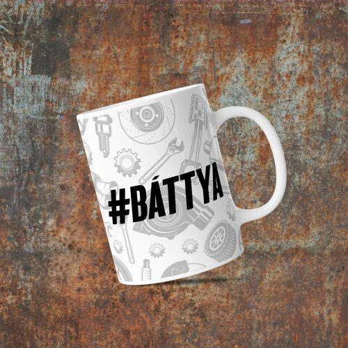 Báttya kerámia bögre